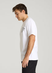 American Tall For Sale | Mission Graphic Tee for Tall Men in White