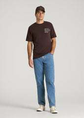 American Tall Online Shop | Mission Graphic Tee for Tall Men in Brown