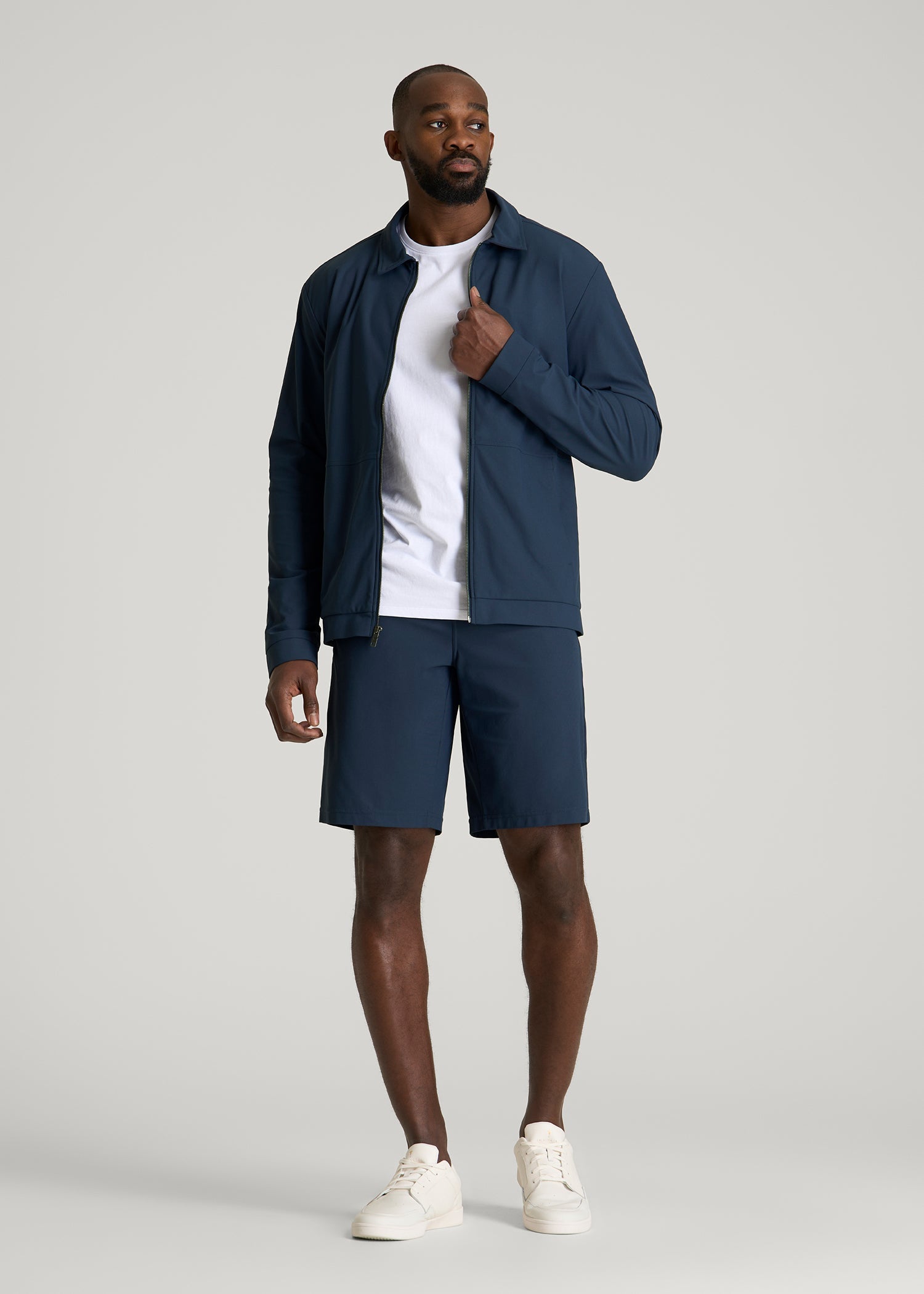 American Tall Online | Traveler Chino Short 2.0 for Tall Men in Navy Blue