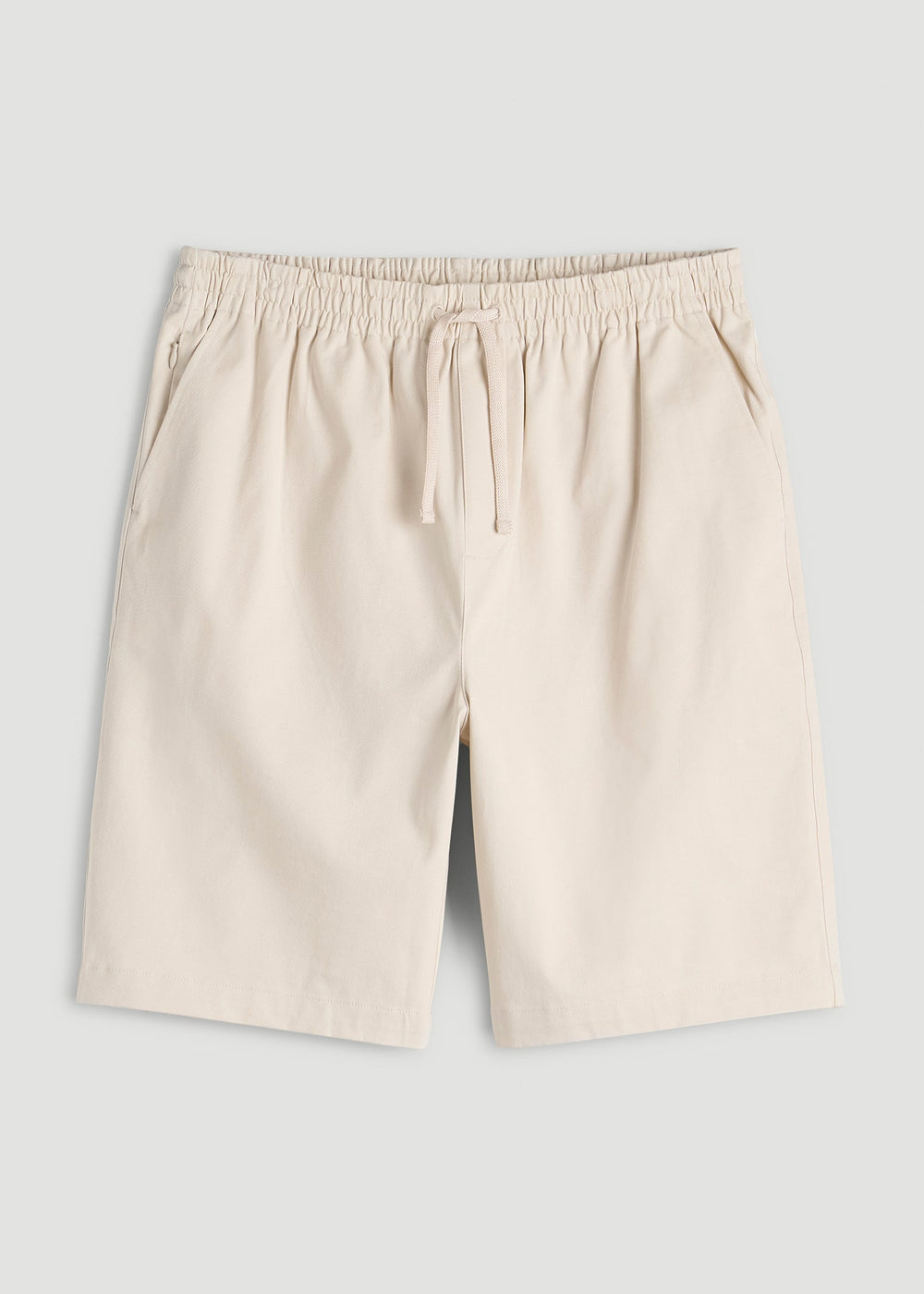 American Tall Sale | Stretch Commuter Pull-on Short for Tall Men in White Sand