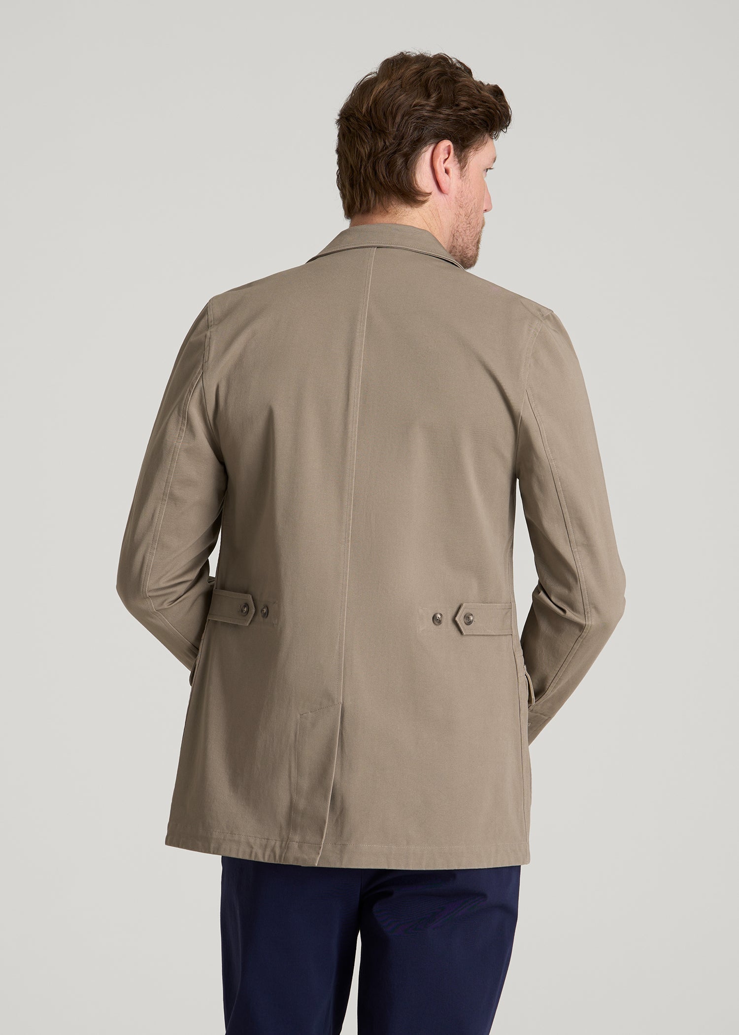 American Tall For Sale | Stretch Commuter Chino Sport Coat for Tall Men in Dusty Khaki