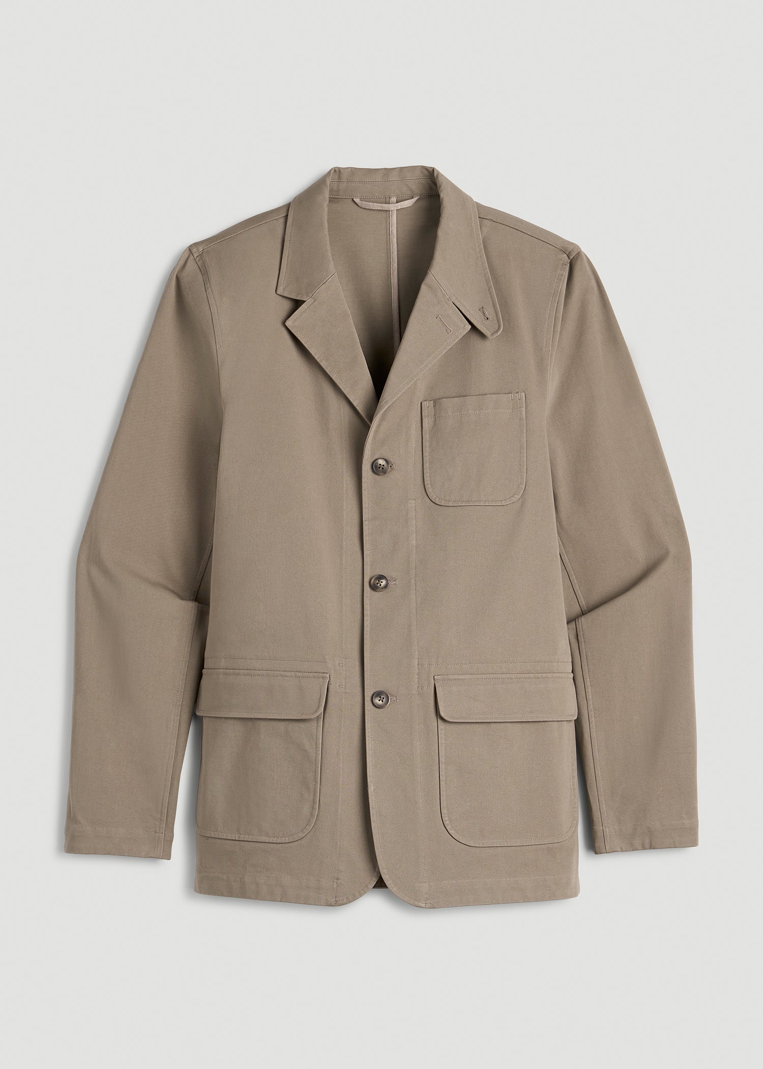 American Tall For Sale | Stretch Commuter Chino Sport Coat for Tall Men in Dusty Khaki