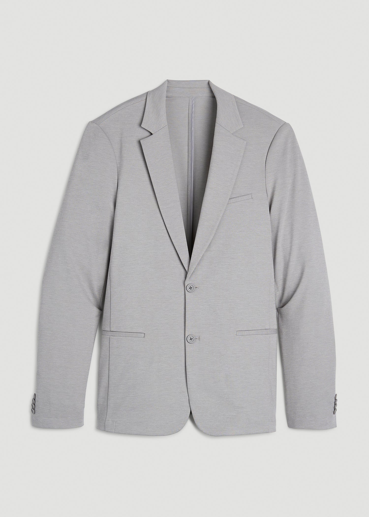American Tall Online Shop | Flex Tech Suit Jacket for Tall Men in Ice Grey Nailhead