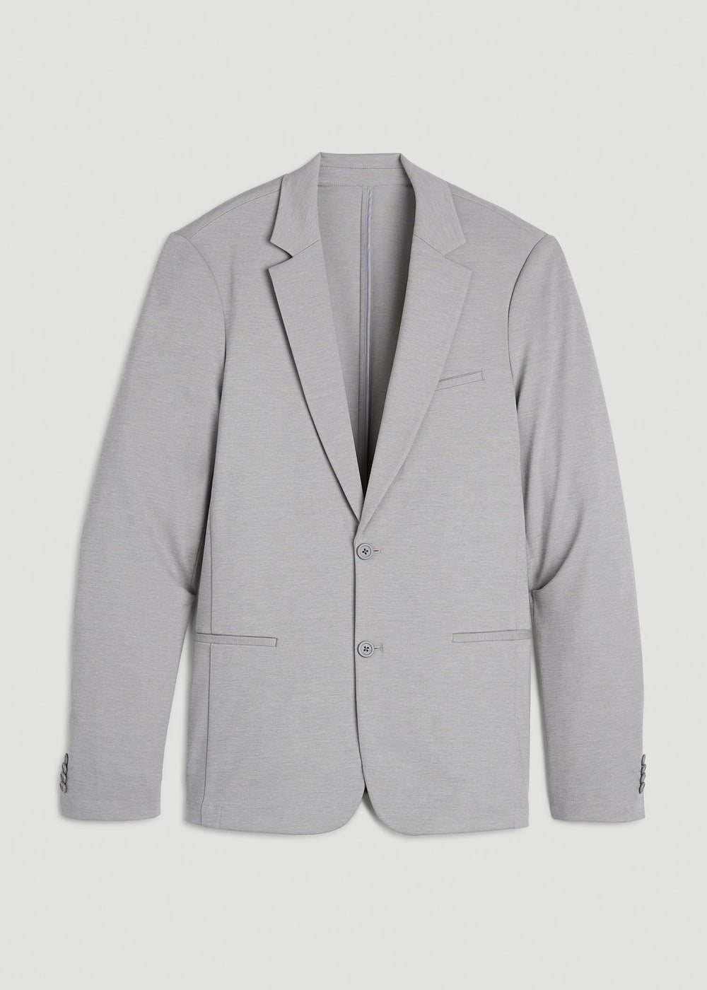 American Tall Online Shop | Flex Tech Suit Jacket for Tall Men in Ice Grey Nailhead