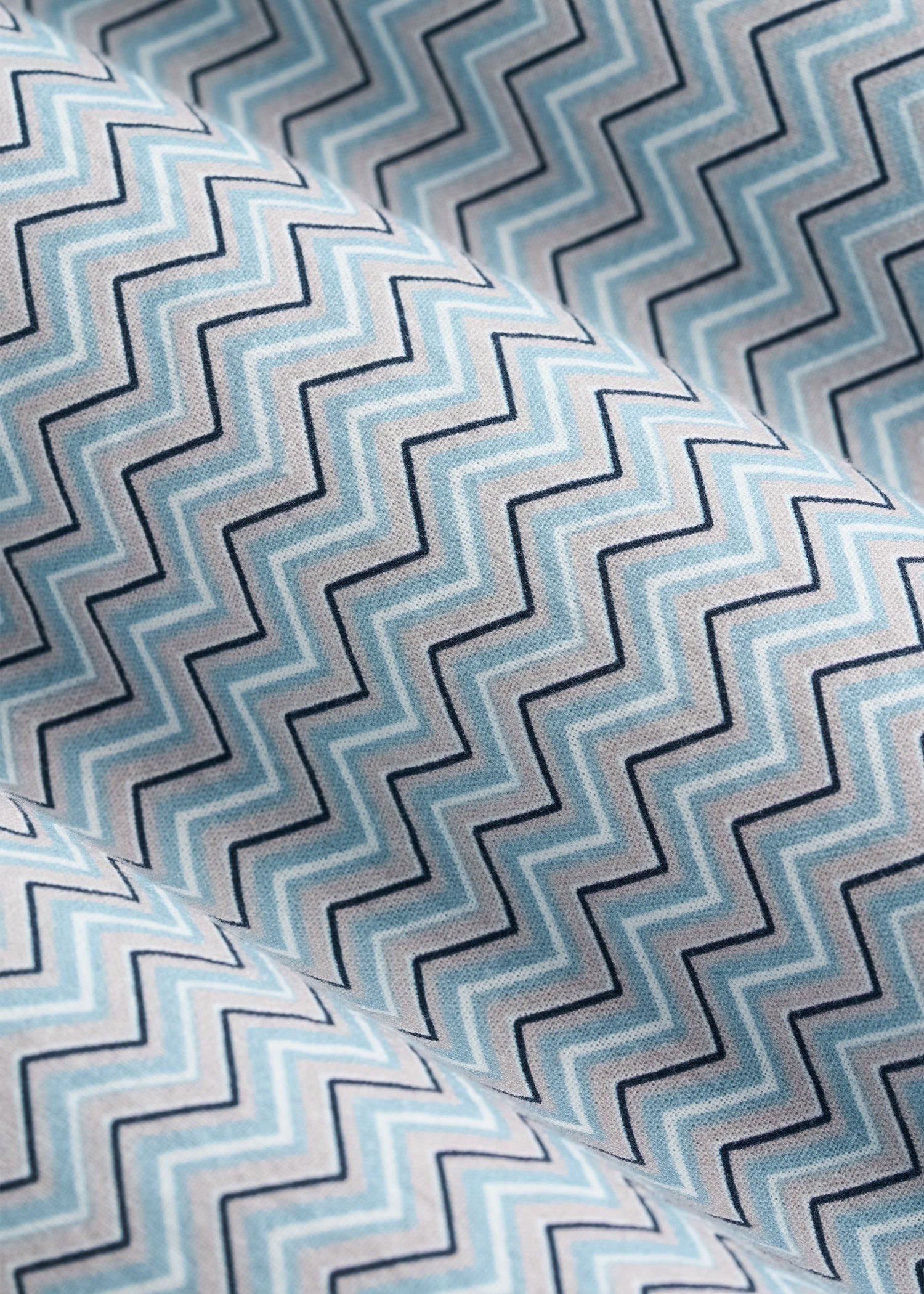 American Tall Discount | Short Sleeve Shirt for Tall Men in Ice Blue Abstract Stripe