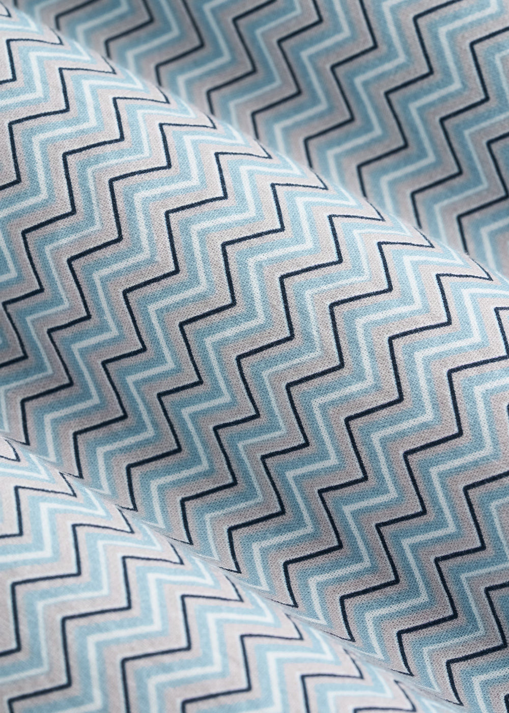 American Tall Discount | Short Sleeve Shirt for Tall Men in Ice Blue Abstract Stripe