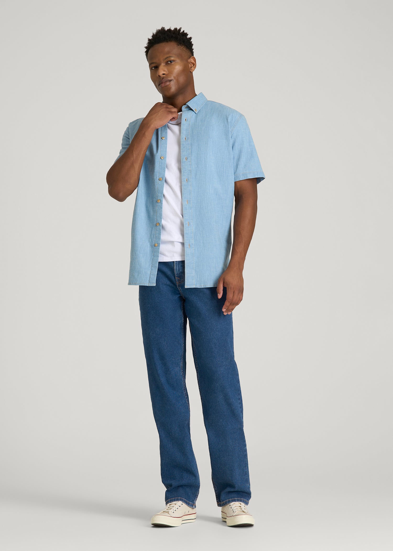 American Tall For Sale | J1 STRAIGHT LEG Jeans for Tall Men in New Colorado Blue