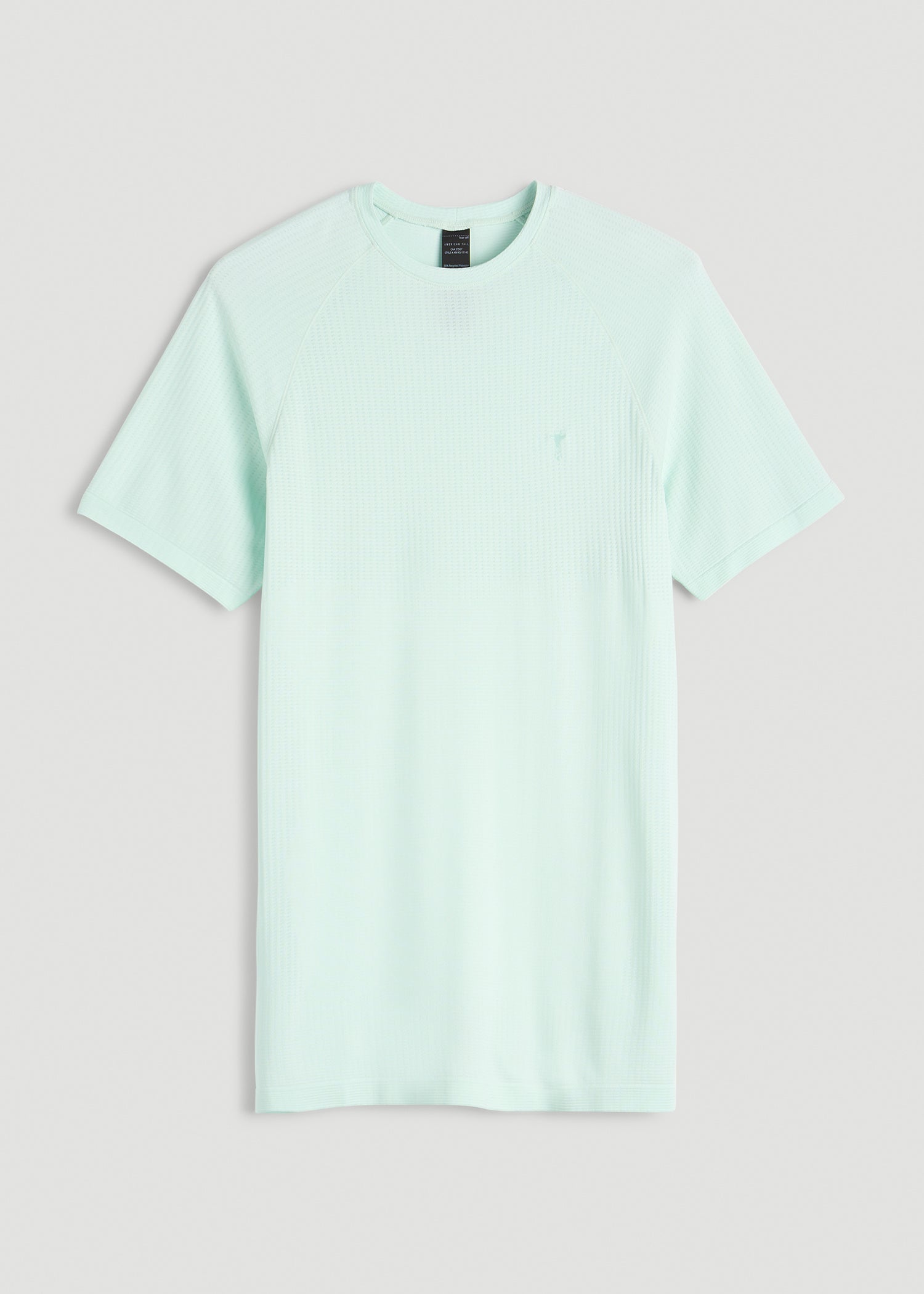 American Tall Discount | Vented Training Top for Tall Men in Opal Blue