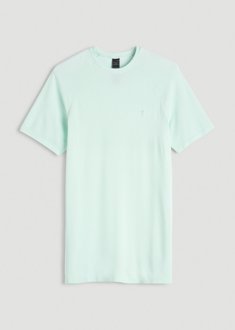 American Tall Discount | Vented Training Top for Tall Men in Opal Blue