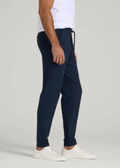American Tall Sale | Soft Flex Ponte Jogger for Tall Men in Navy
