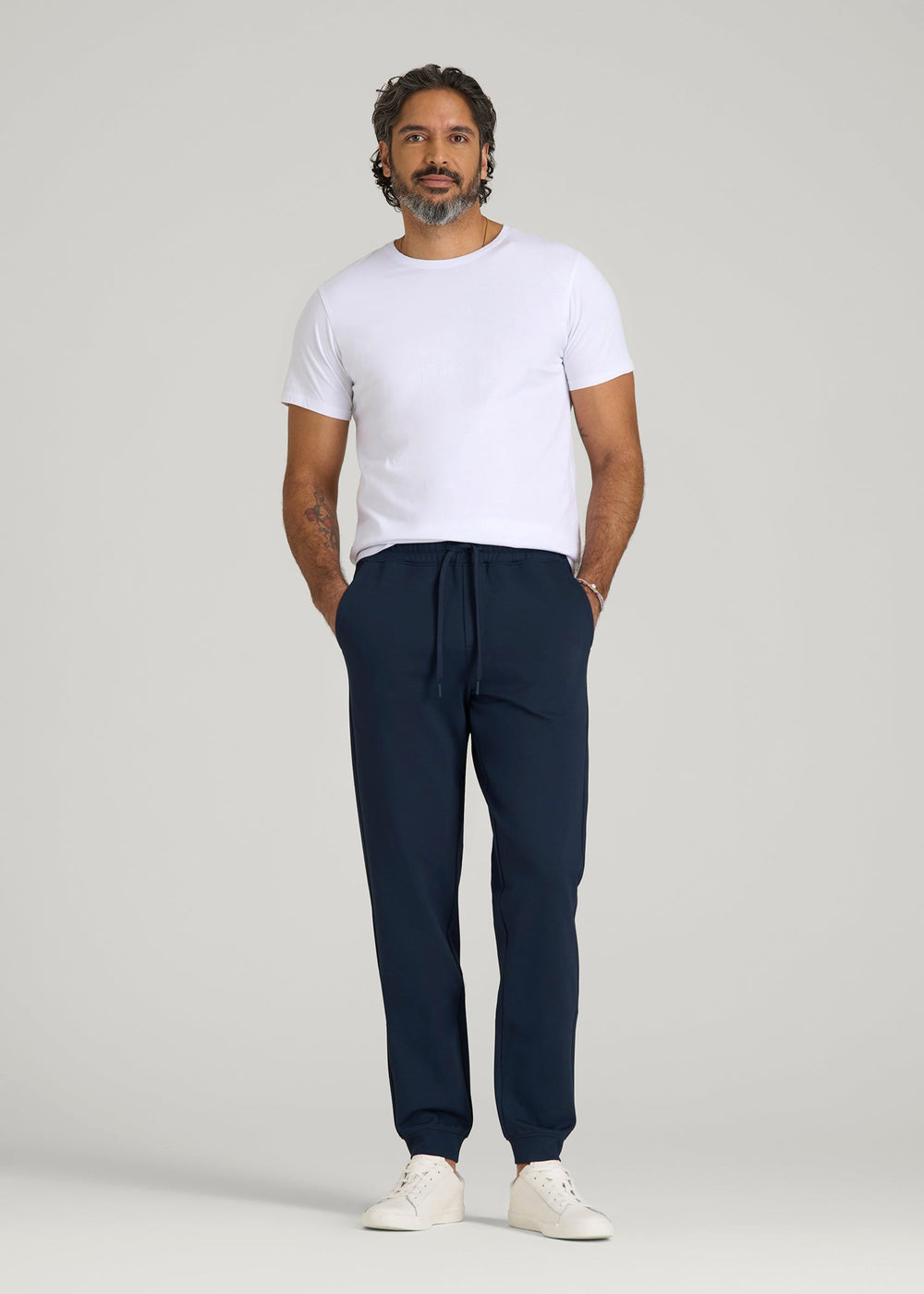 American Tall Sale | Soft Flex Ponte Jogger for Tall Men in Navy