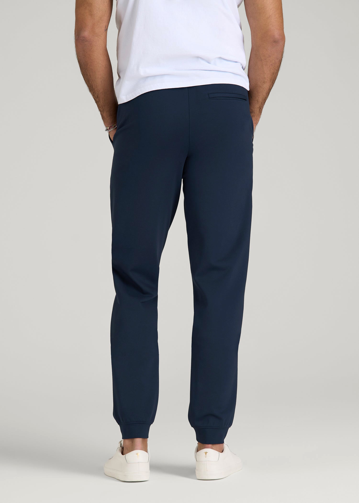 American Tall Sale | Soft Flex Ponte Jogger for Tall Men in Navy
