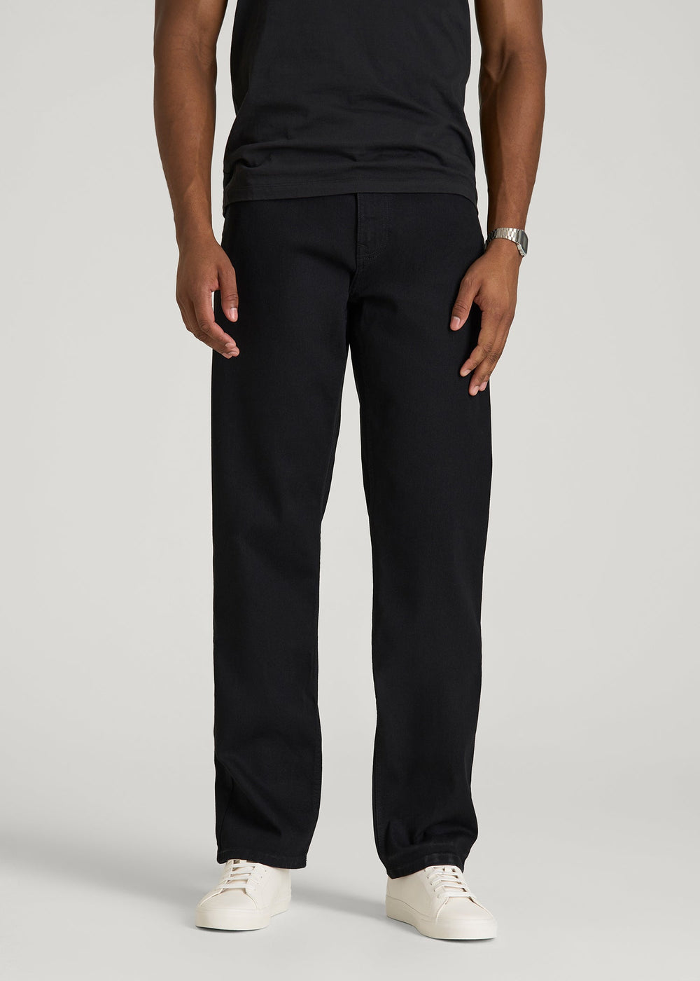 American Tall Outlet | J1 STRAIGHT LEG Jeans for Tall Men in Optimum Black