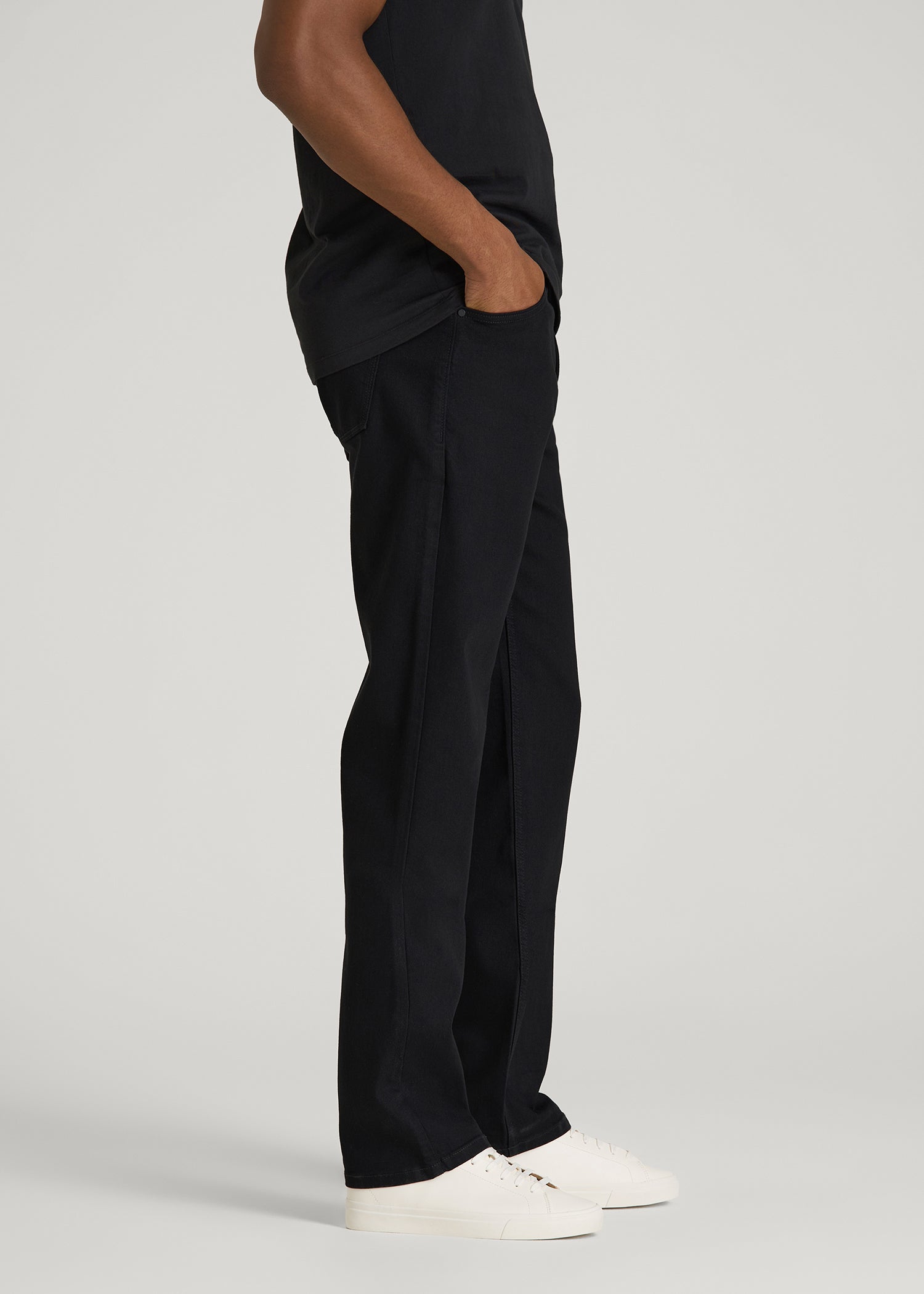 American Tall Outlet | J1 STRAIGHT LEG Jeans for Tall Men in Optimum Black