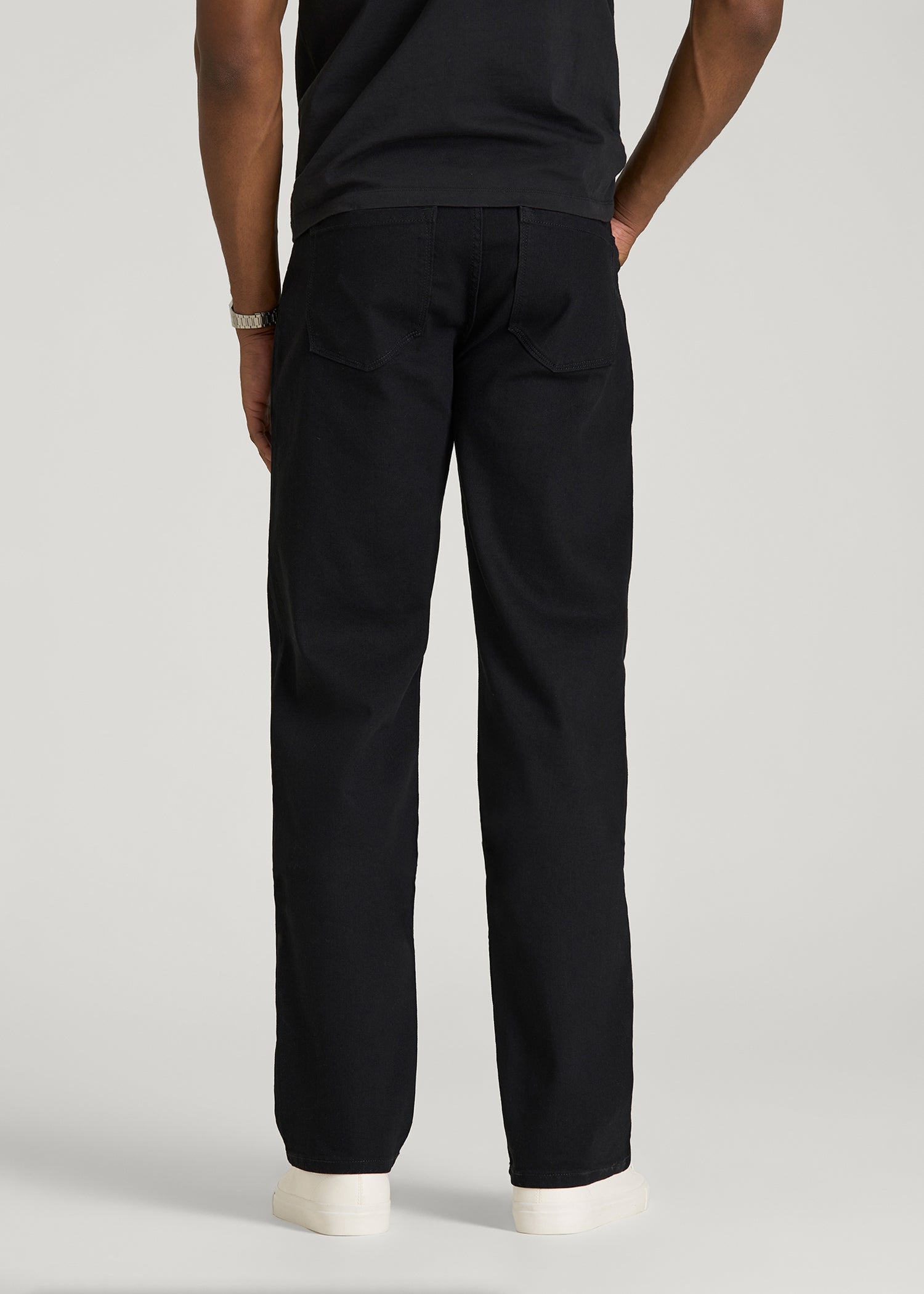 American Tall Outlet | J1 STRAIGHT LEG Jeans for Tall Men in Optimum Black