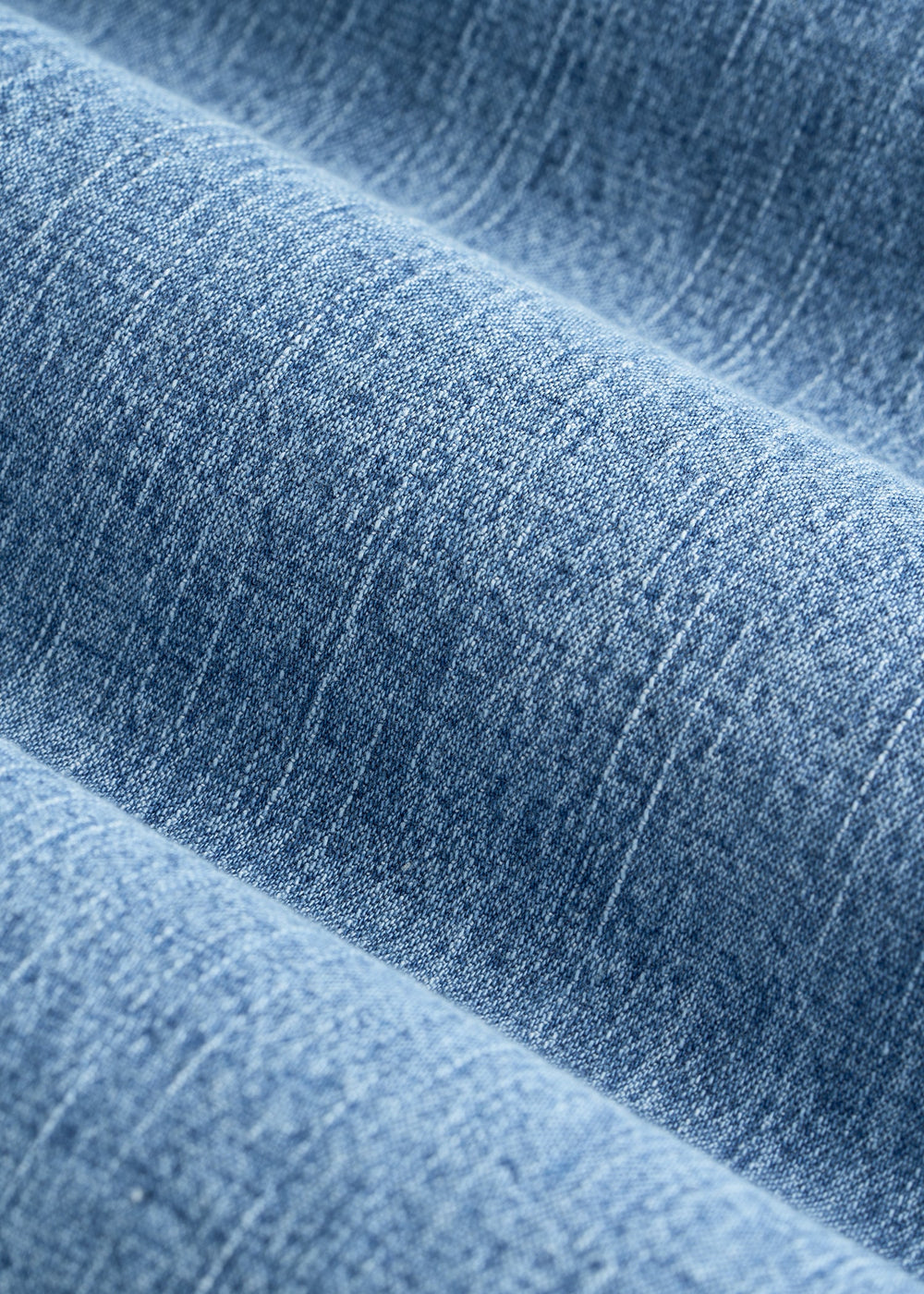 American Tall For Sale | Classic Stretch Denim Shirt for Tall Men in Perfect Blue