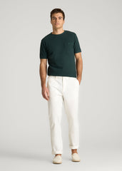 American Tall Online | Terry Cotton Pocket Tee for Tall Men in Emerald