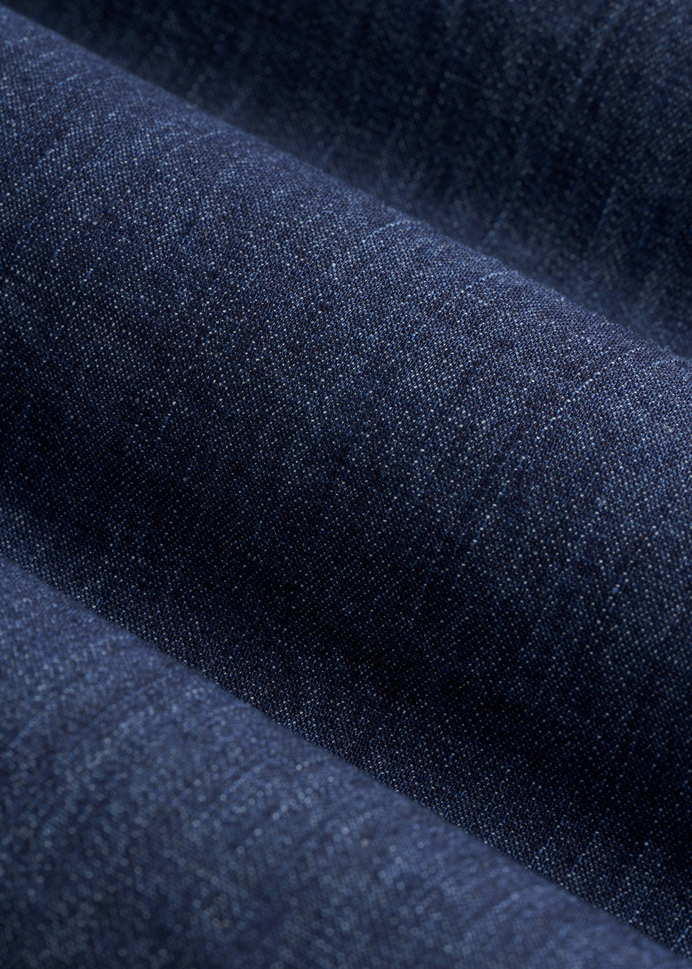 American Tall Online Shop | Classic Stretch Denim Shirt for Tall Men in Deep Indigo