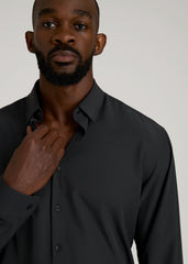 American Tall Online Shop | Traveler Stretch Dress Shirt in Black