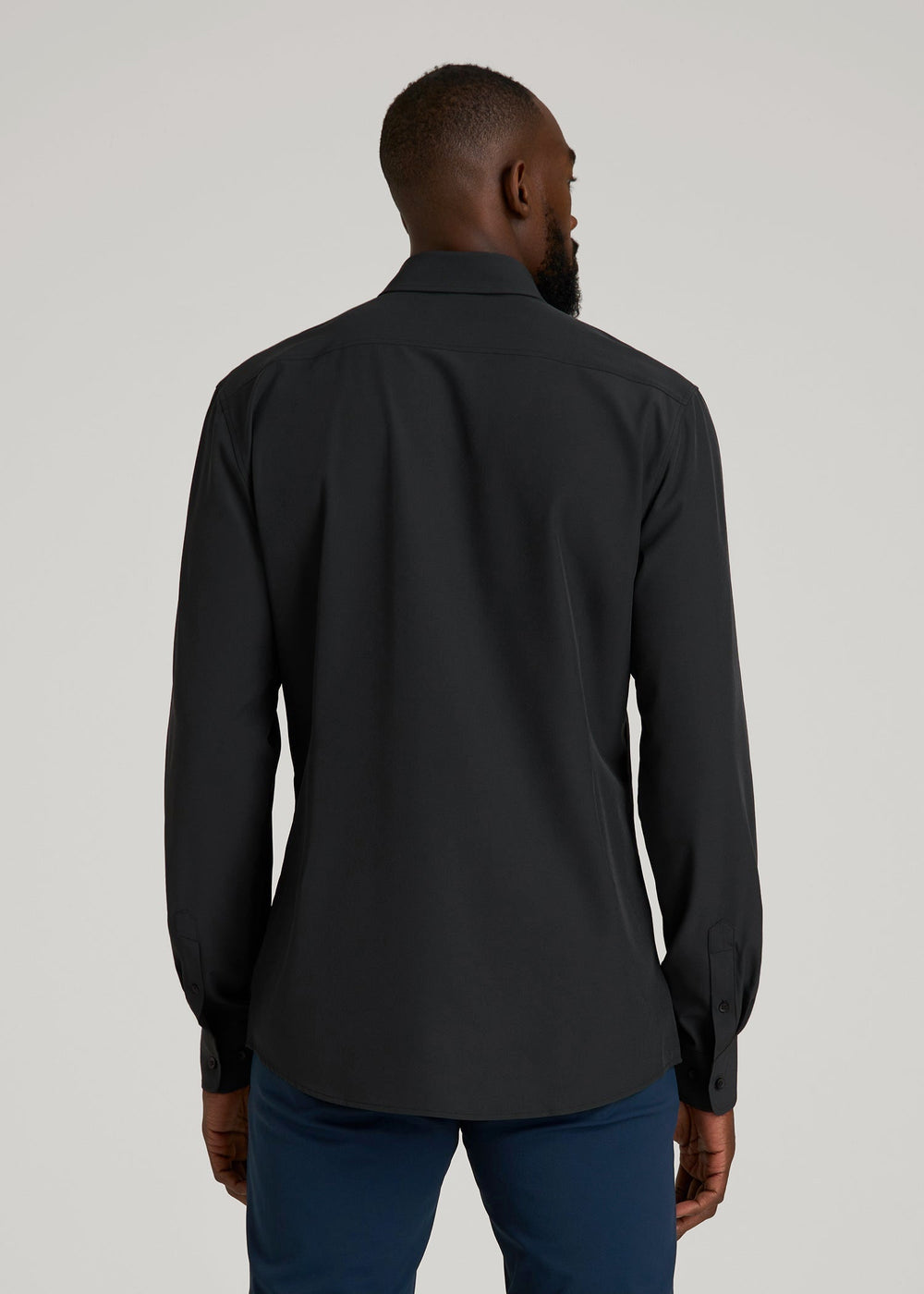 American Tall Online Shop | Traveler Stretch Dress Shirt in Black