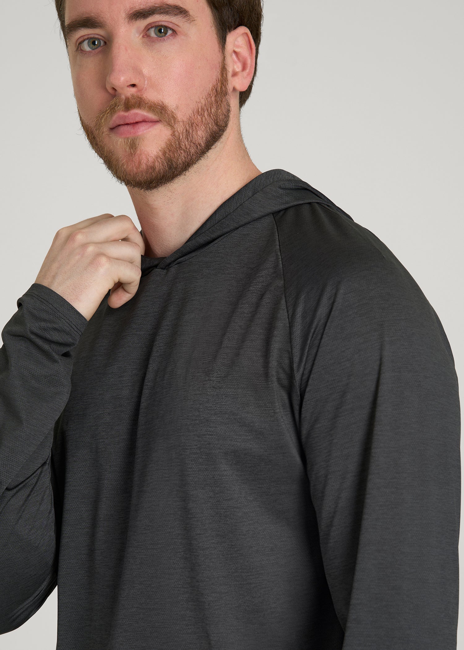American Tall Outlet | A.T. Performance Training Hoodie for Tall Men in Graffiti Space Dye