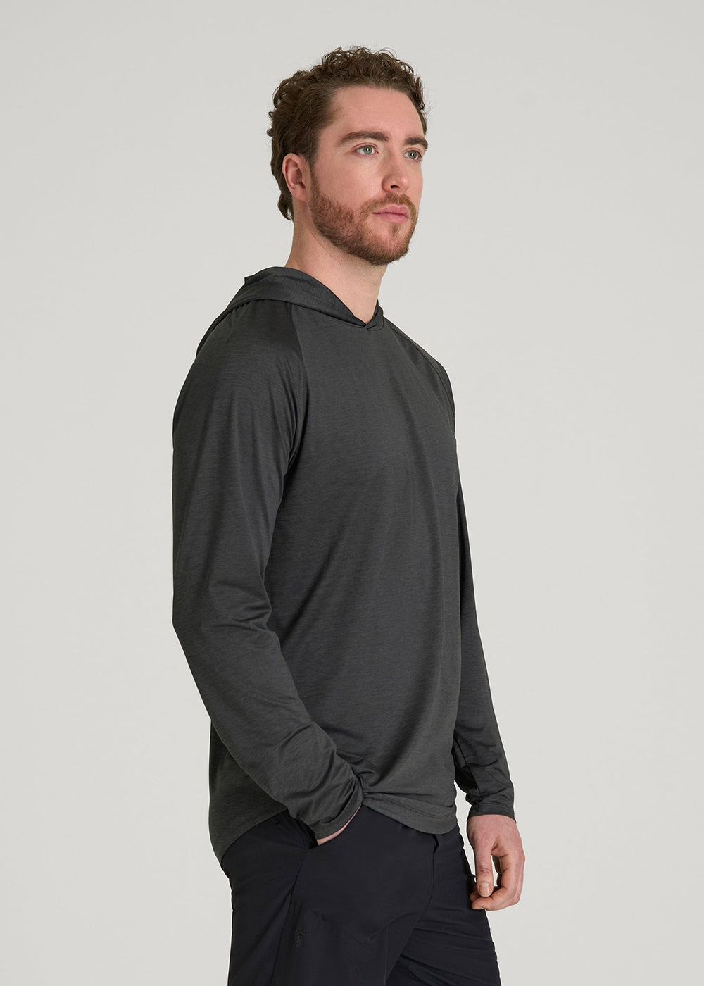 American Tall Outlet | A.T. Performance Training Hoodie for Tall Men in Graffiti Space Dye