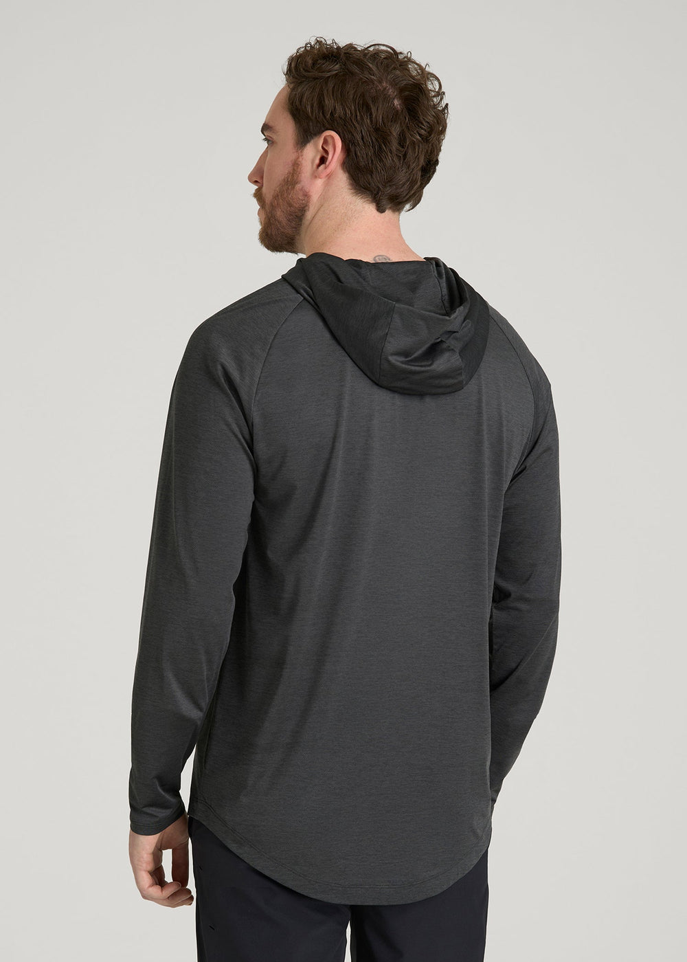 American Tall Outlet | A.T. Performance Training Hoodie for Tall Men in Graffiti Space Dye