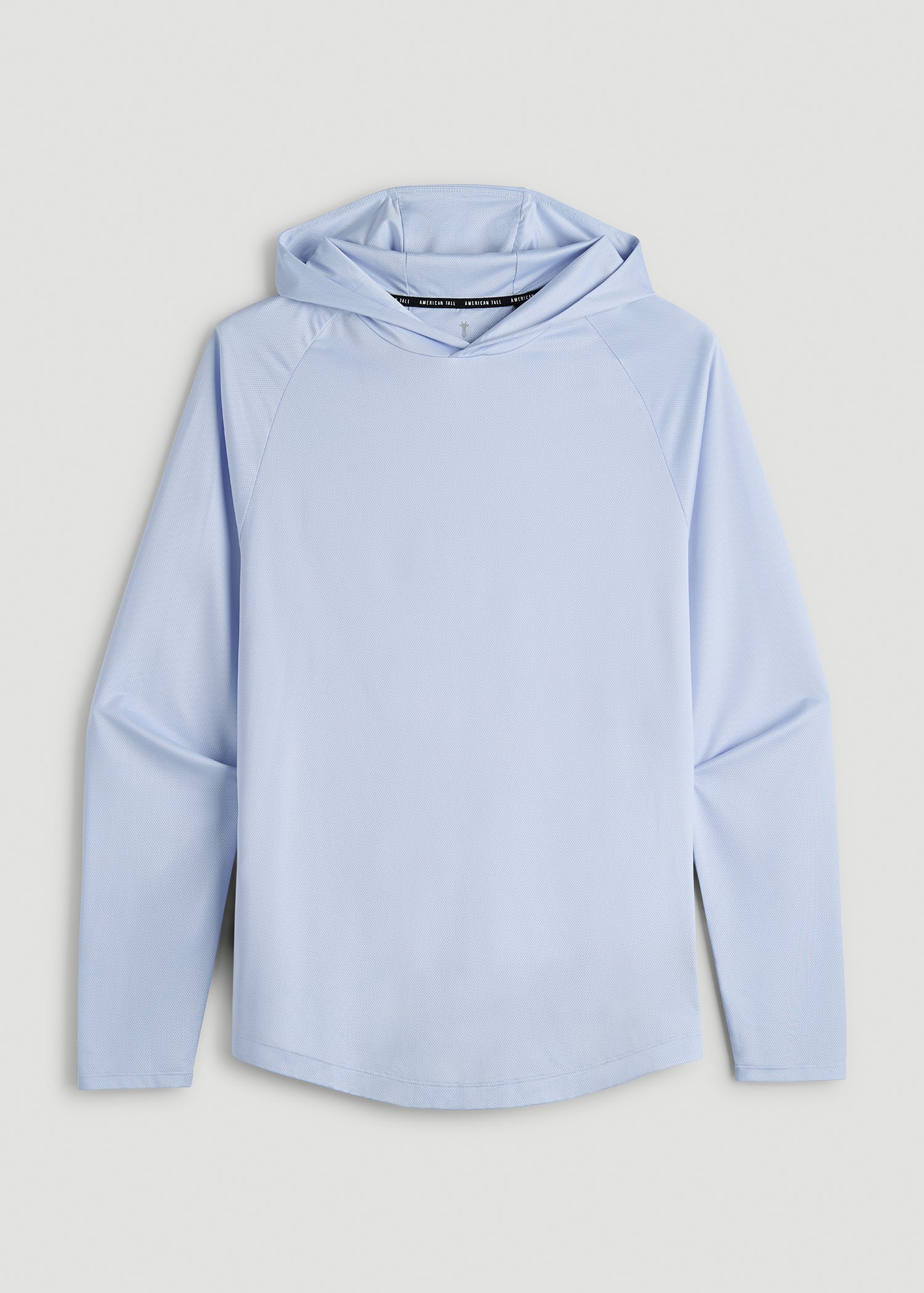 American Tall Online Shop | A.T. Performance Training Hoodie for Tall Men in Airy Blue