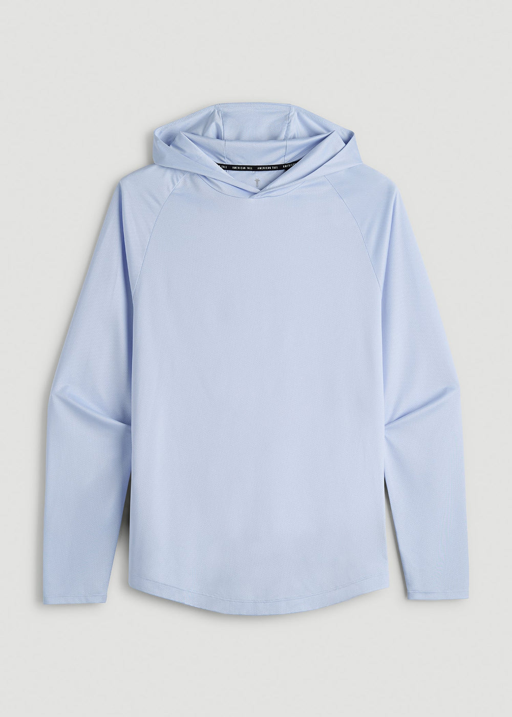 American Tall Online Shop | A.T. Performance Training Hoodie for Tall Men in Airy Blue