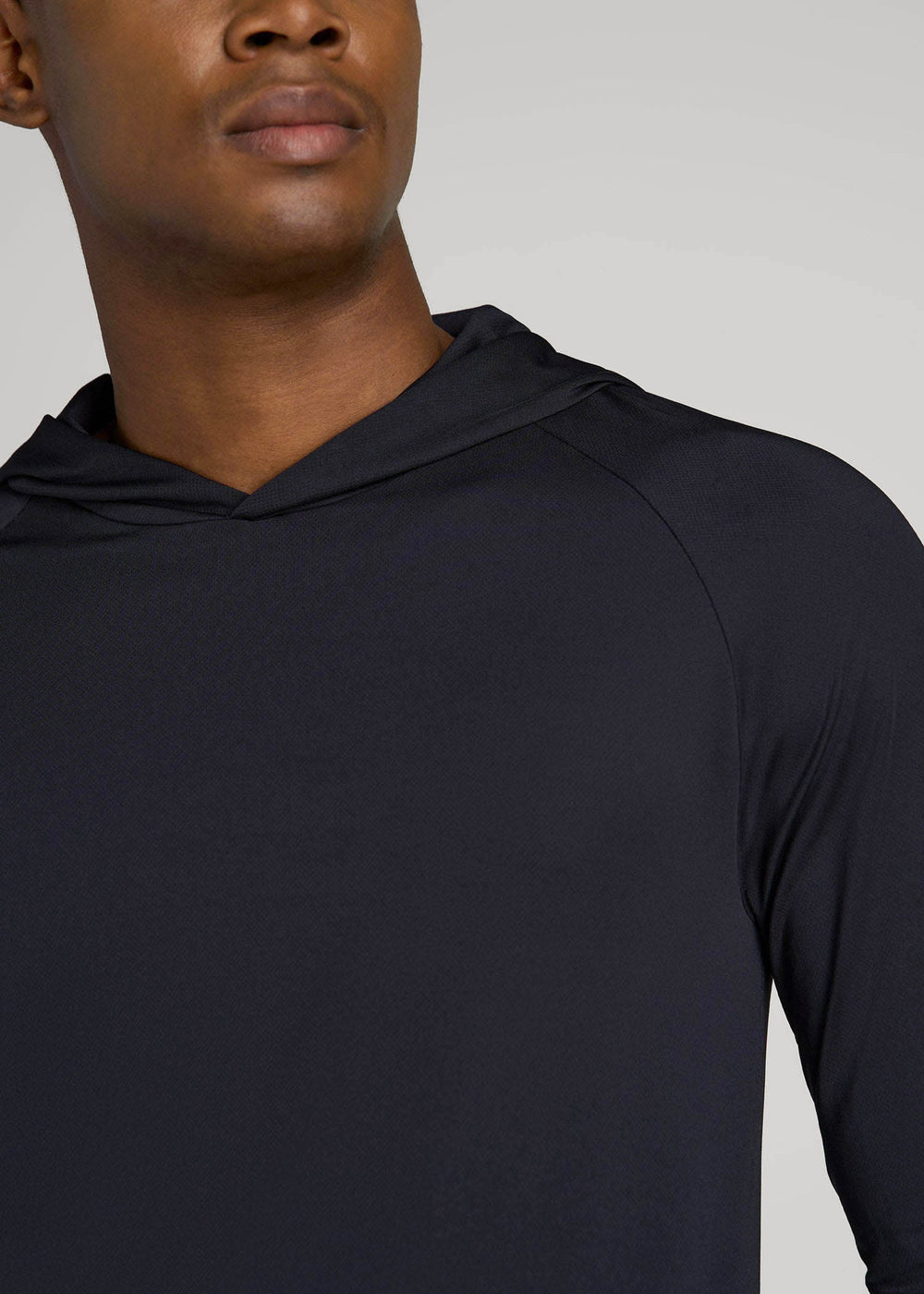 American Tall For Sale | A.T. Performance Training Hoodie for Tall Men in Black