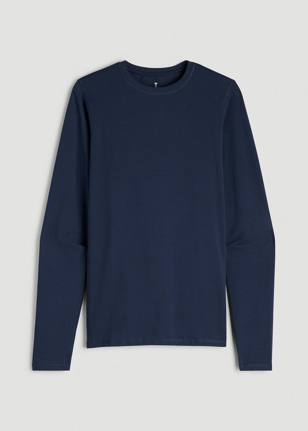 American Tall Sale | The Essential Slim Fit Long Sleeve Tee for Tall Men in Navy