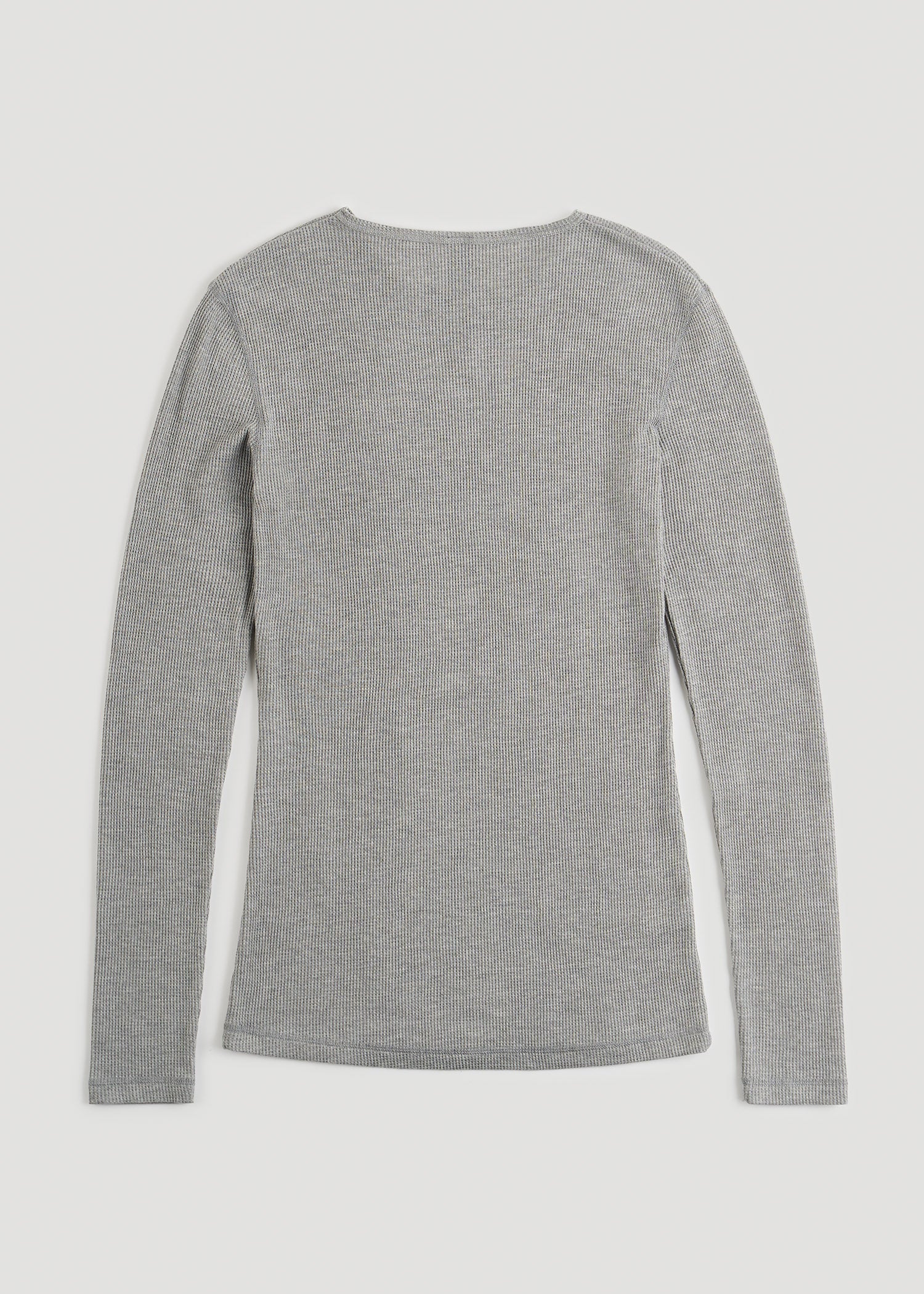 American Tall Outlet | LJ&S Long Thermal Undershirt for Tall Men in Grey Mix