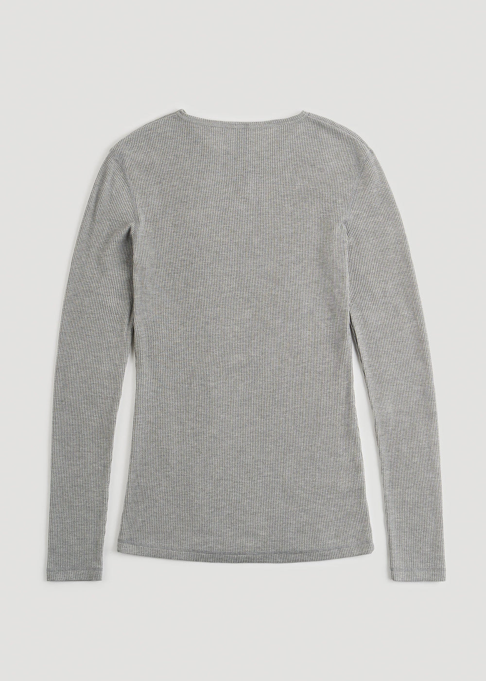 American Tall Outlet | LJ&S Long Thermal Undershirt for Tall Men in Grey Mix