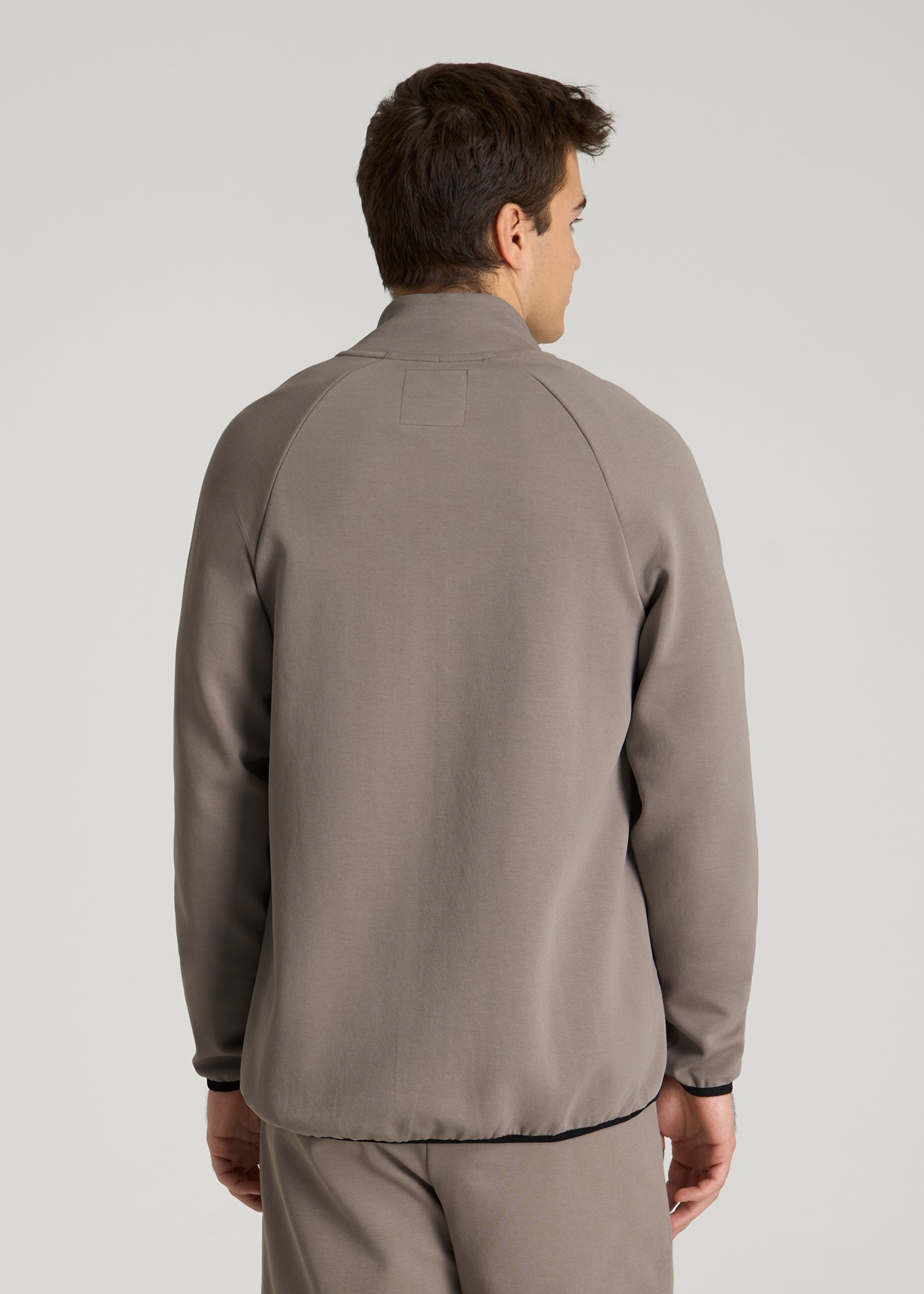 American Tall Online | Tech Motion Fleece Full-Zip Jacket for Tall Men in Portobello