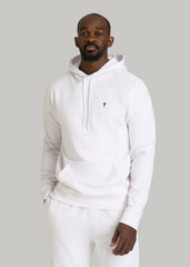 American Tall For Sale | Core Motion Fleece Popover Hoodie for Tall Men in White