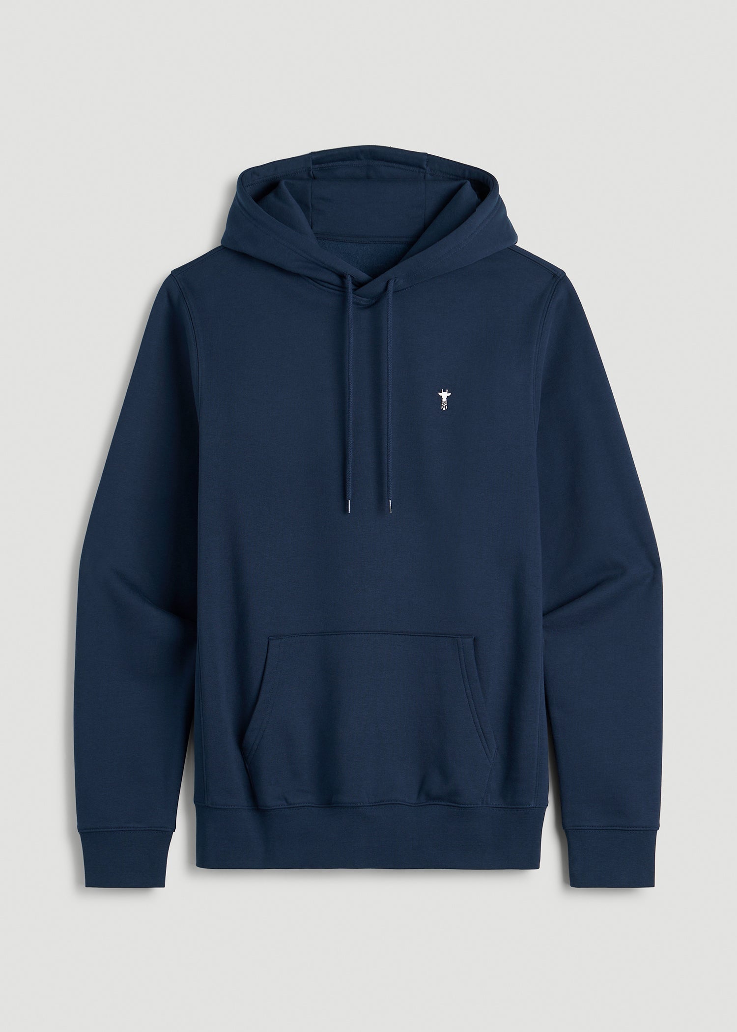 American Tall Online Shop | Core Motion Fleece Popover Hoodie for Tall Men in Navy Blue