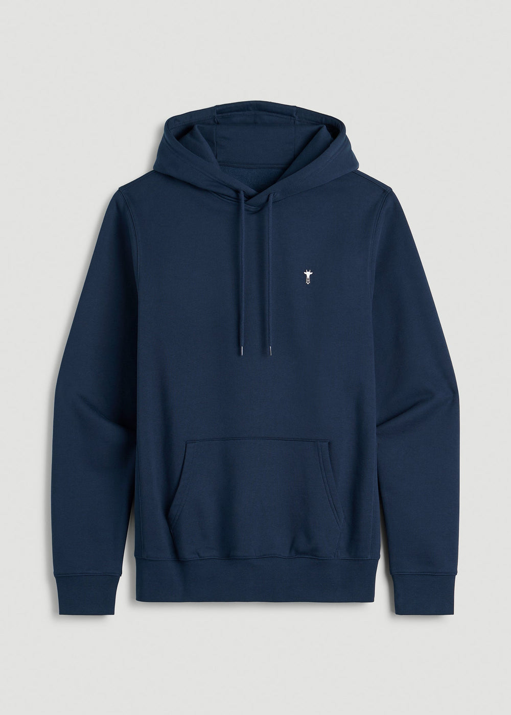 American Tall Online Shop | Core Motion Fleece Popover Hoodie for Tall Men in Navy Blue