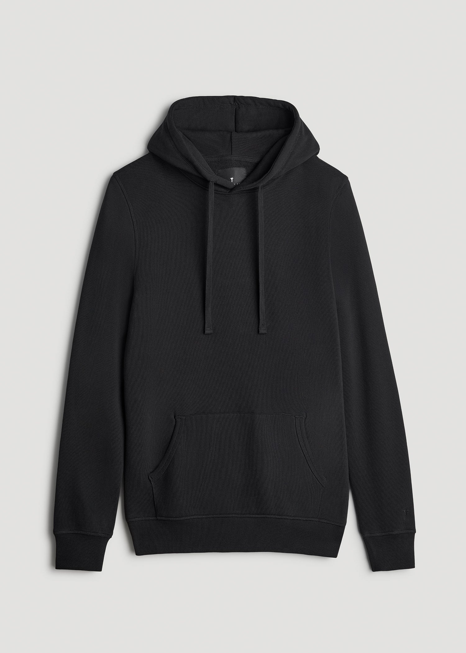 American Tall Discount | Wearever 2.0 Fleece Hoodie for Tall Men in Black