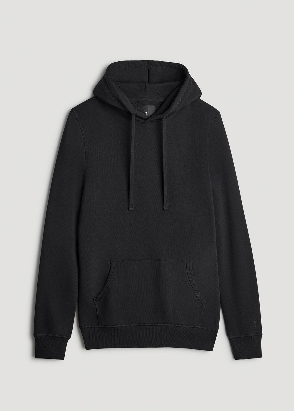 American Tall Discount | Wearever 2.0 Fleece Hoodie for Tall Men in Black