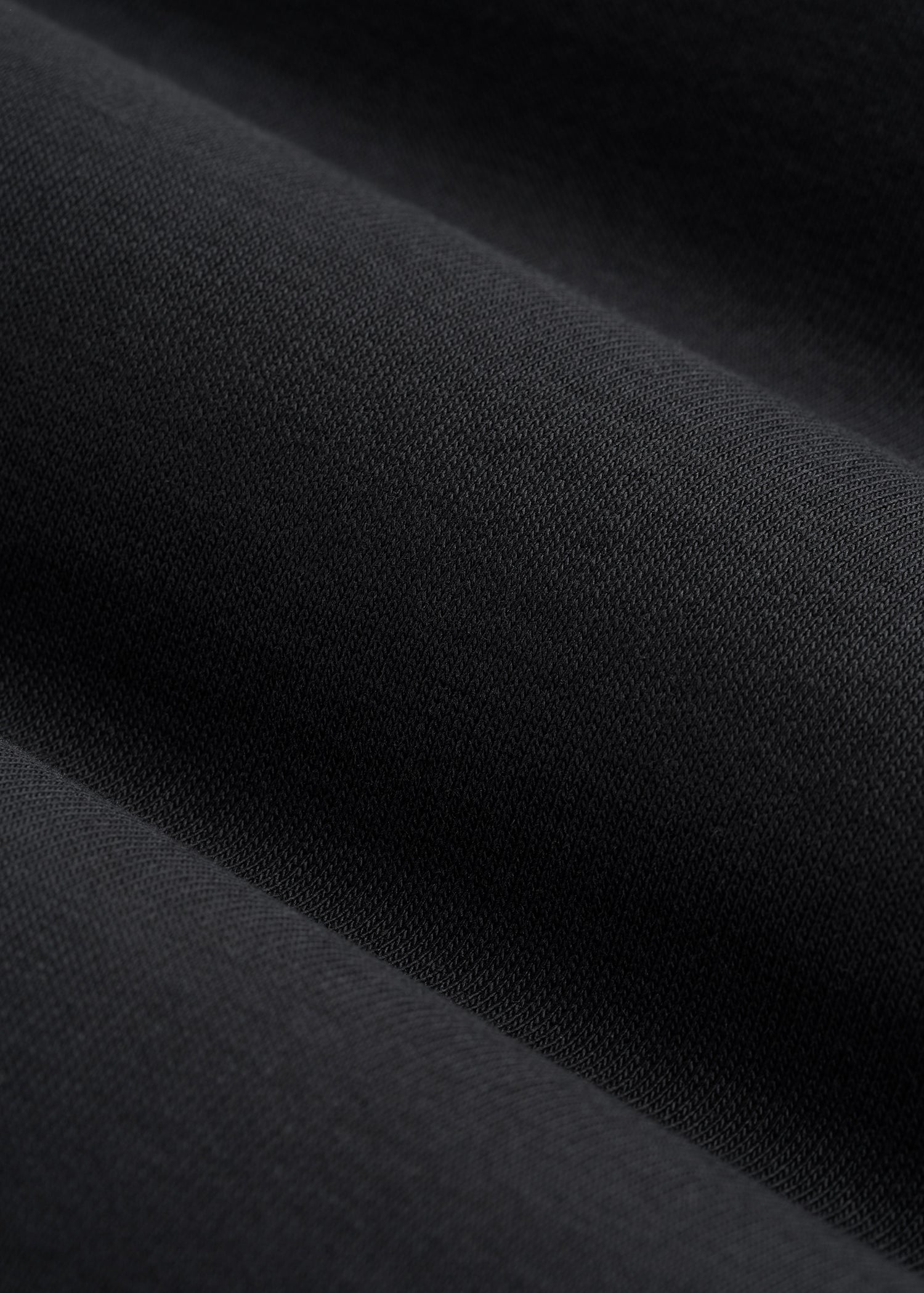 American Tall Outlet | Wearever Fleece Collared Sweatshirt for Tall Men in Black