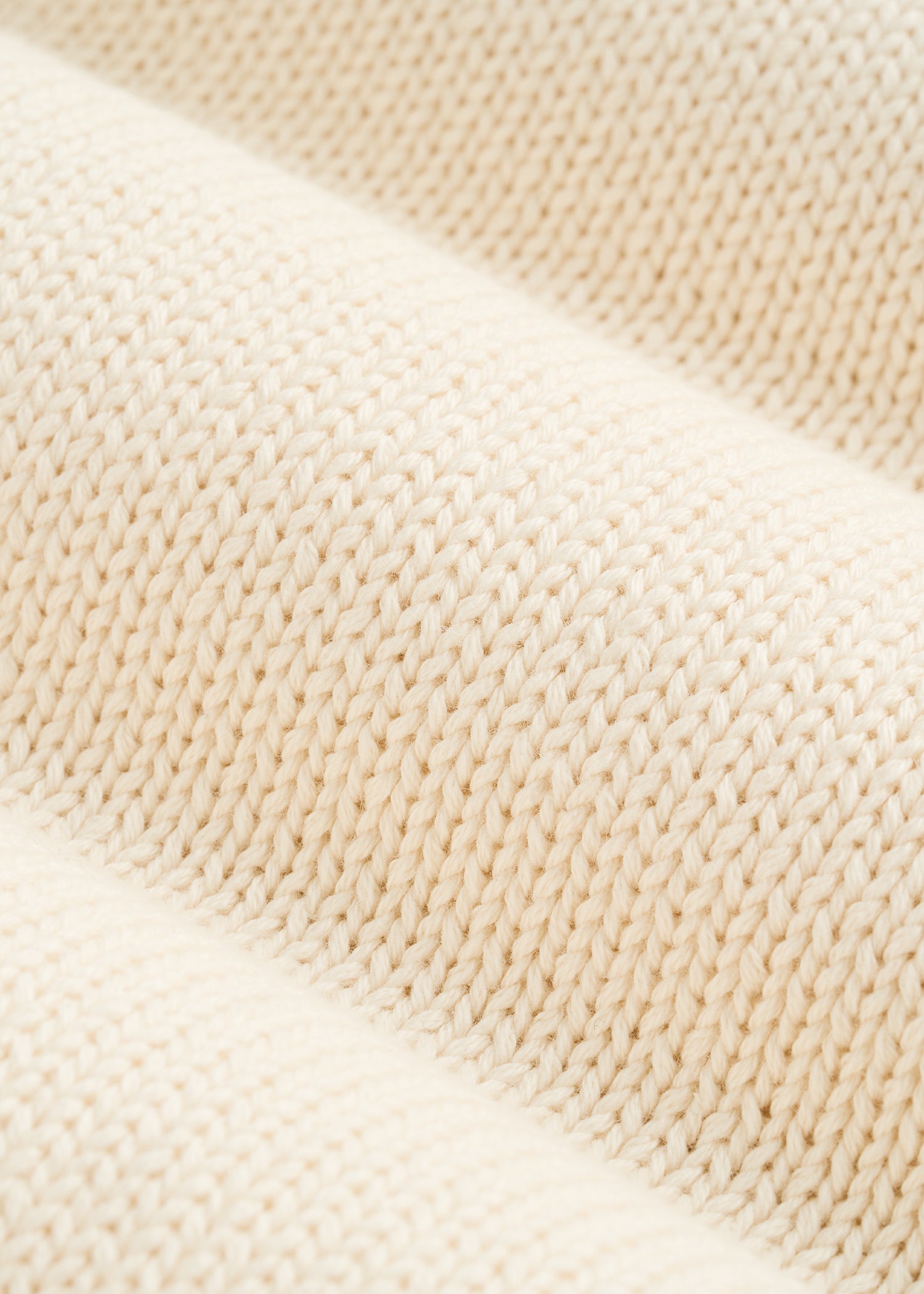 American Tall Online | Fisherman Knit Rolled Mock Neck Sweater for Tall Men in Natural