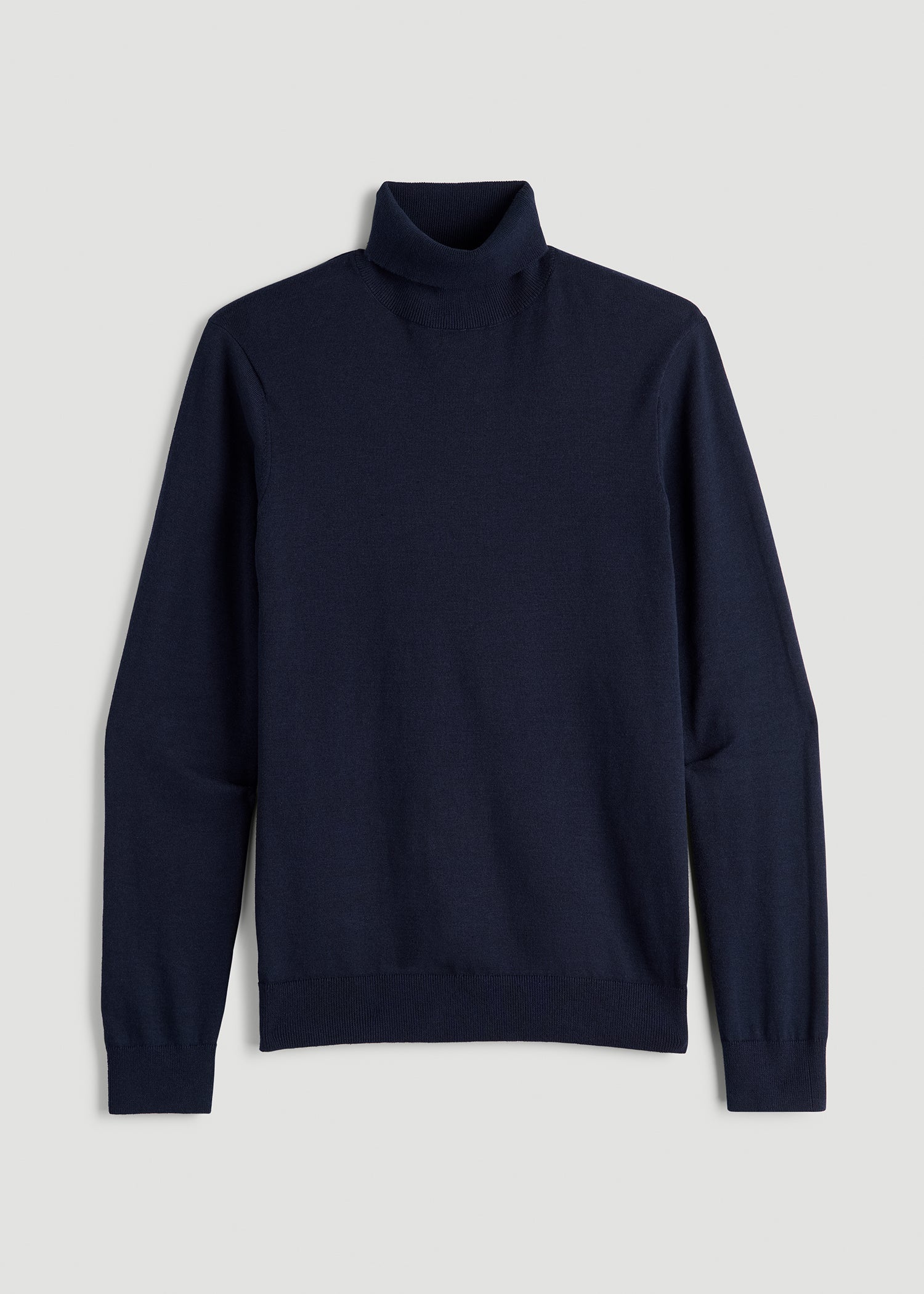American Tall For Sale | Turtleneck Sweater for Tall Men in Patriot Blue