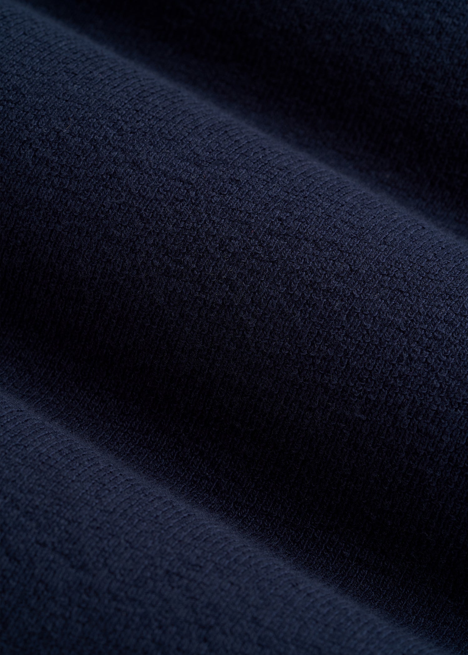 American Tall Sale | Terry Cotton Polo Cardigan for Tall Men in Patriot Blue