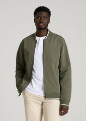 American Tall For Sale | A.T. Bomber Jacket for Tall Men in Olive