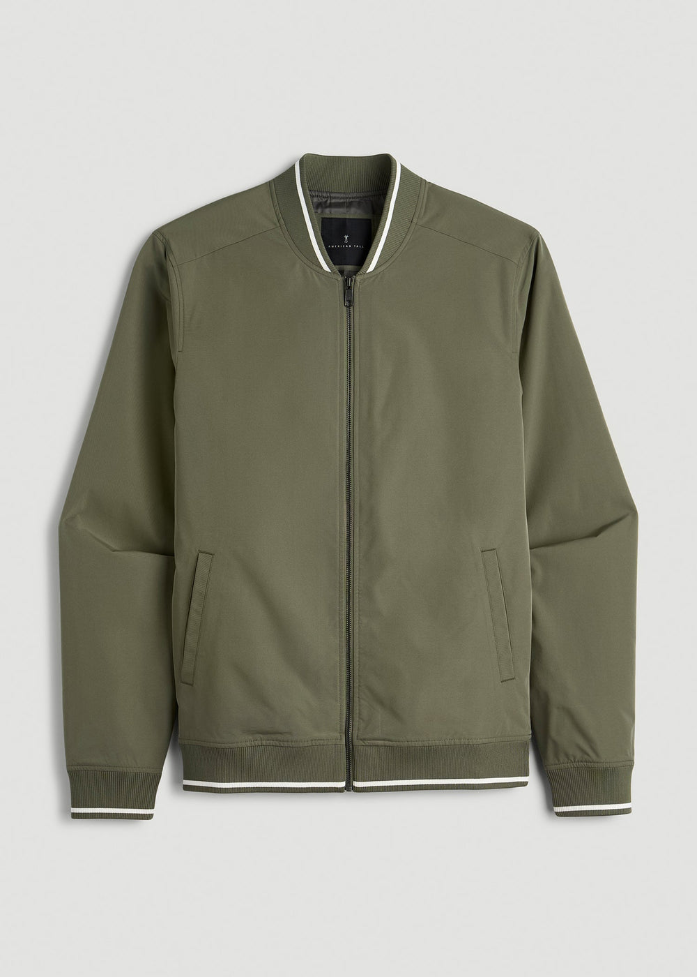 American Tall For Sale | A.T. Bomber Jacket for Tall Men in Olive