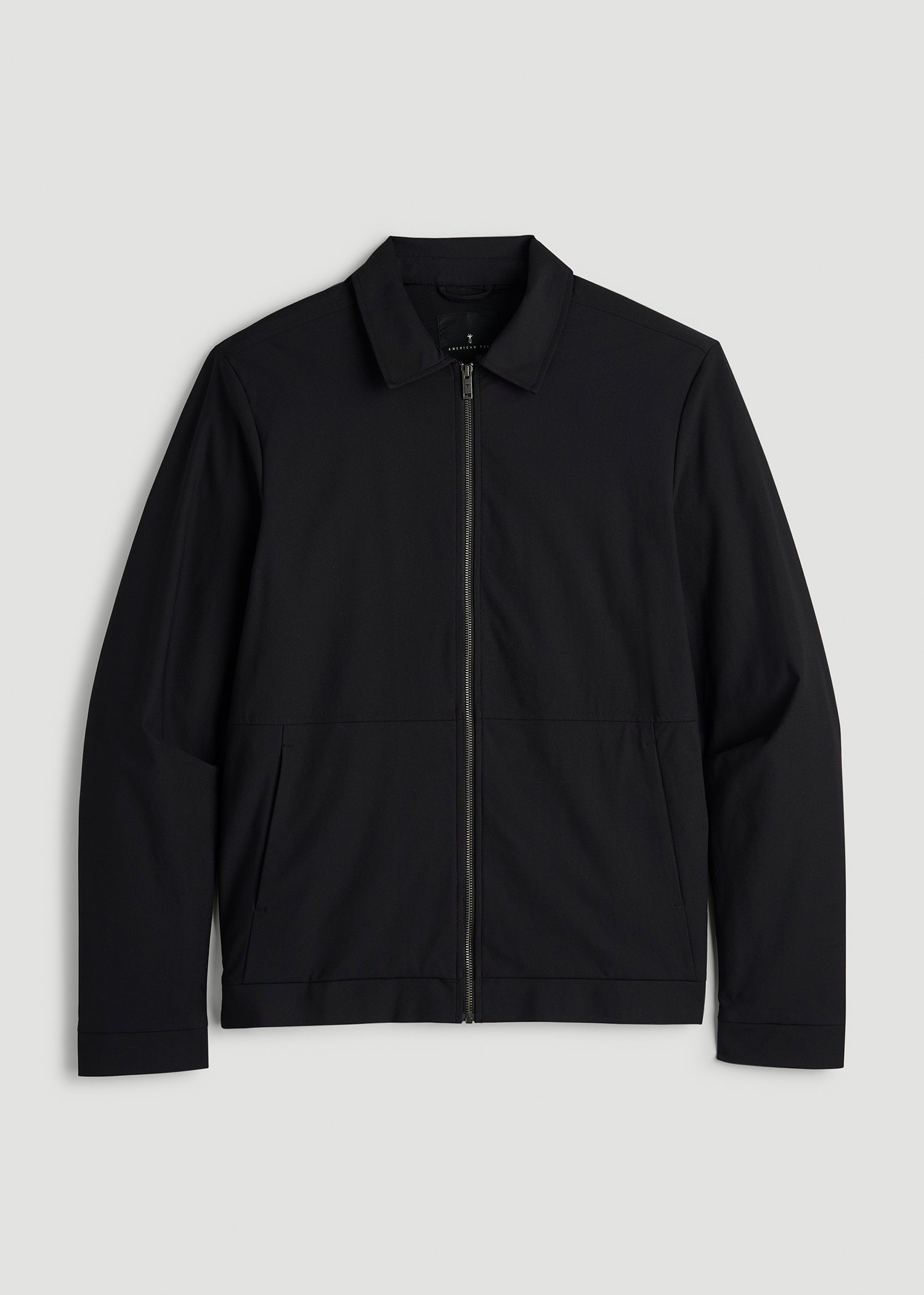 American Tall Online | Traveler Bomber Jacket for Tall Men in Black