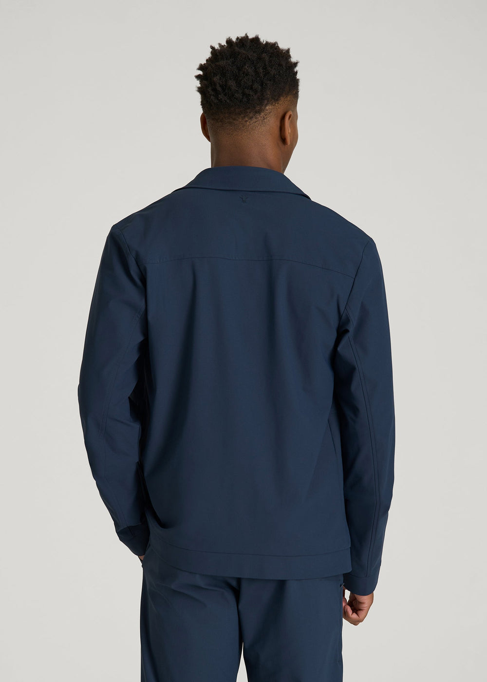 American Tall For Sale | Traveler Bomber Jacket for Tall Men in Navy Blue