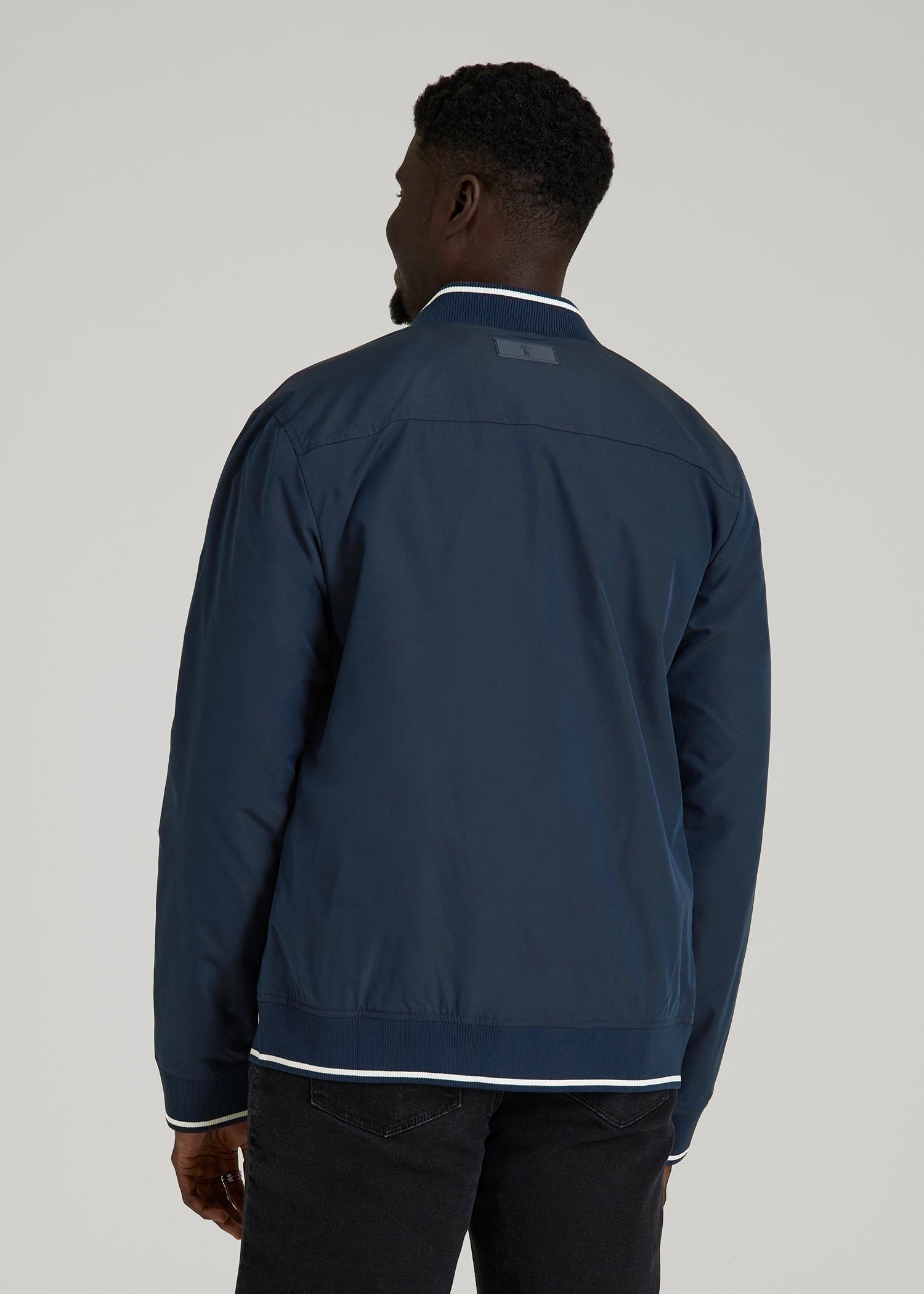 American Tall Online | A.T. Bomber Jacket for Tall Men in Navy
