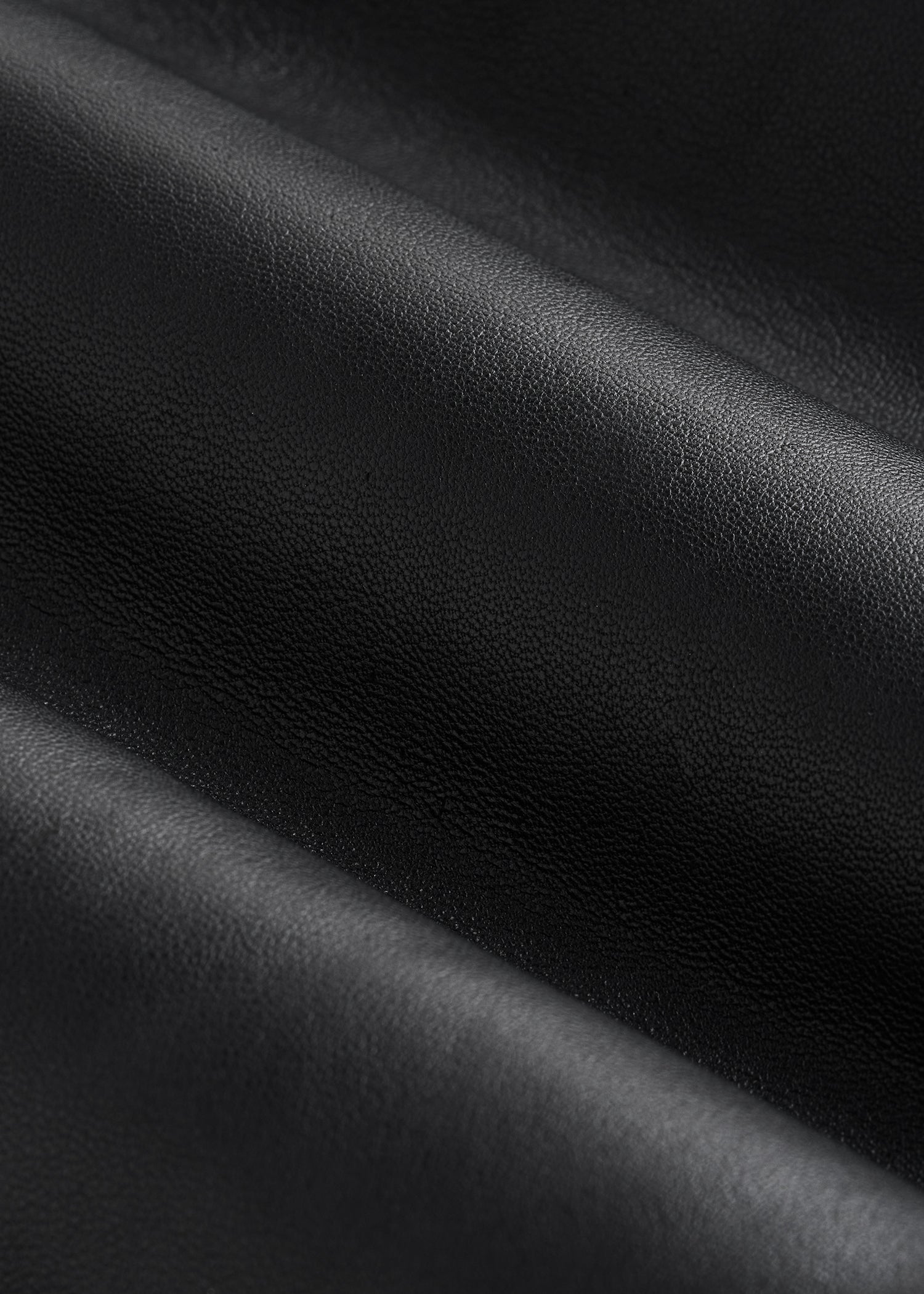American Tall Online Shop | Genuine Leather Hooded Bomber for Tall Men in Black