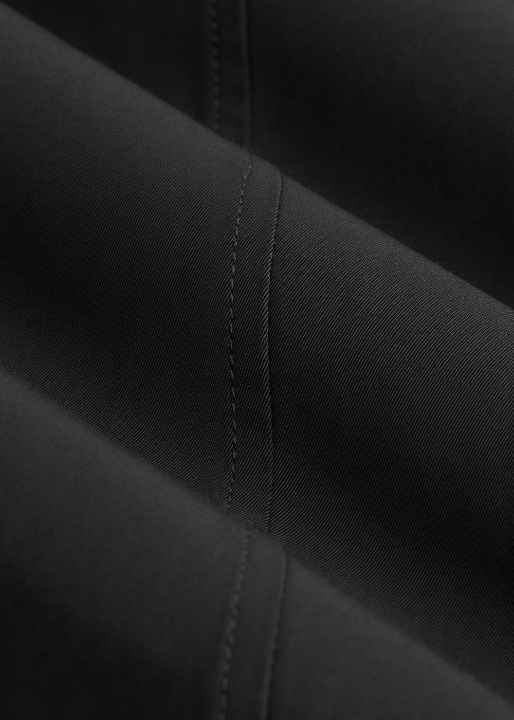American Tall Sale | Zip Trench Coat for Tall Men in Black